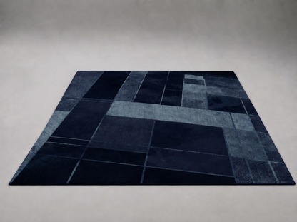 Abstrakter Mosaik-Teppich – Detailansicht