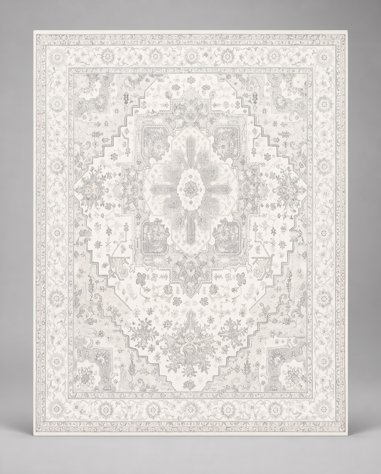 Geometrischer Boho-Teppich