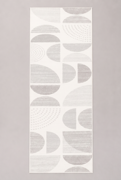 Geometrischer Küchenläufer – Detailansicht